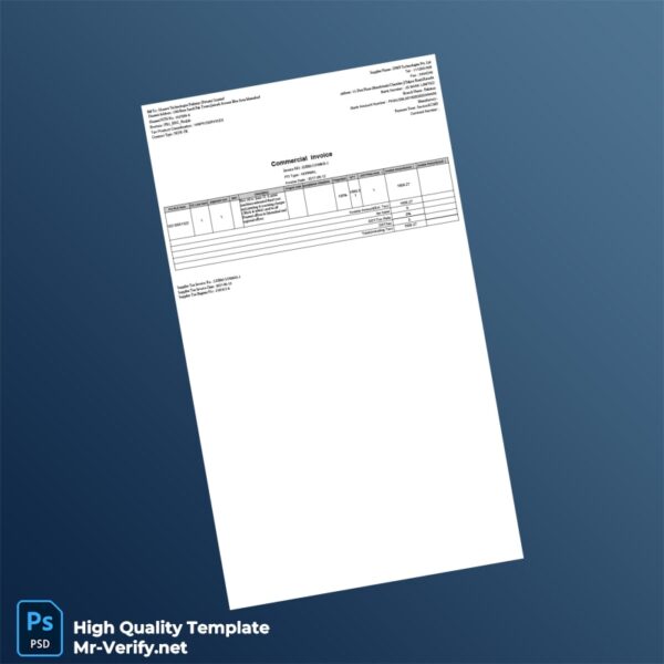 Pakistan DWP Technologies Pvt Ltd Invoice Template in Word and PDF formats