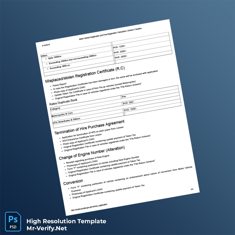 Pakistan%20Excise%20and%20Taxation%20Department%20Motor%20Vehicle%20Registration%20Certificate%20Template%20in%20Word%20and%20PDF%20formats-page3 Editable Pakistan Excise and Taxation Department Motor Vehicle Registration Certificate Template in Word and PDF formats page 3 Preview