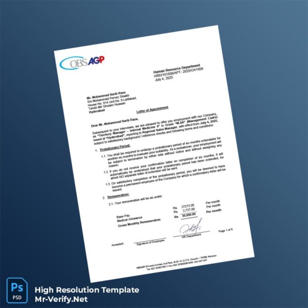 Pakistan%20OBS%20AGP%20Employment%20Verification%20Letter%20Template%20in%20Word%20and%20PDF%20formats Editable Pakistan OBS AGP Employment Verification Letter Word and Pdf Template Preview - Mac Doc