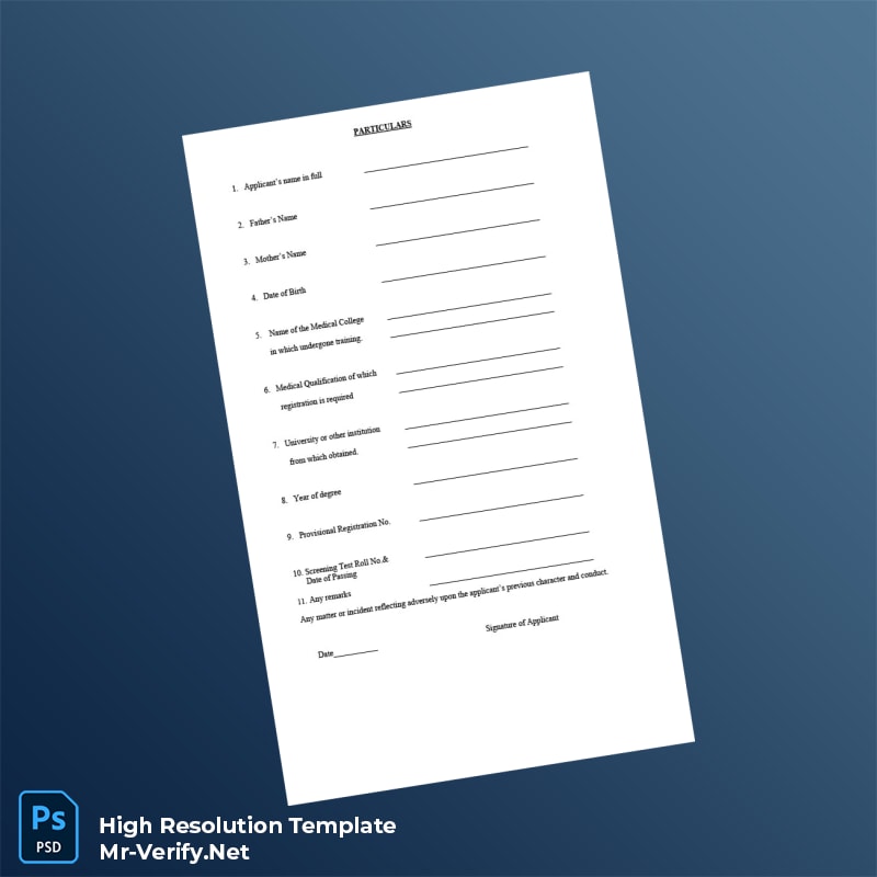 Pakistan%20Punjab%20Medical%20Council%20Application%20Form%20for%20Permanent%20Registration%20Template%20in%20Word%20and%20PDF%20formats-page2 Editable Pakistan Punjab Medical Council Application Form for Permanent Registration Template in Word and PDF formats page 2 Preview - Mac Doc