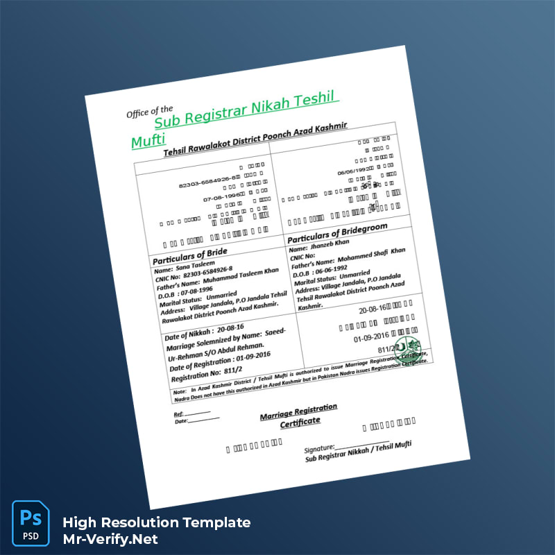 Pakistan%20Sub%20Registrar%20Nikah%20Tehsil%20Marriage%20Registration%20Certificate%20Template%20in%20Word%20and%20PDF%20formats Editable Pakistan Sub Registrar Nikah Tehsil Marriage Registration Certificate Word and Pdf Template Preview - Mac Doc