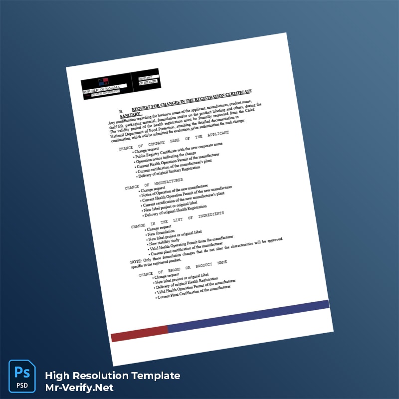 Panama%20Ministry%20of%20Health%20Food%20Sanitary%20Registration%20Certificate%20Template%20in%20Word%20and%20PDF%20formats-page5 Editable Panama Ministry of Health Food Sanitary Registration Certificate Template in Word and PDF formats page 5 Preview - Mac Doc