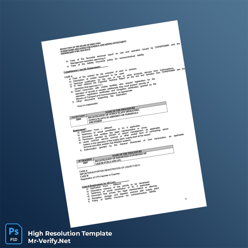 Peru%20OSINERGMIN%20Business%20Registration%20Certificate%20Template%20in%20Word%20and%20PDF%20formats-page3 Editable Peru OSINERGMIN Business Registration Certificate Template in Word and PDF formats page 3 Preview - Mac Doc