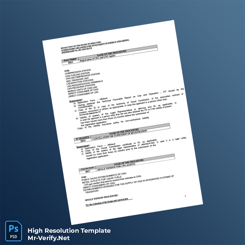 Peru%20OSINERGMIN%20Business%20Registration%20Certificate%20Template%20in%20Word%20and%20PDF%20formats-page7 Editable Peru OSINERGMIN Business Registration Certificate Template in Word and PDF formats page 7 Preview - Mac Doc