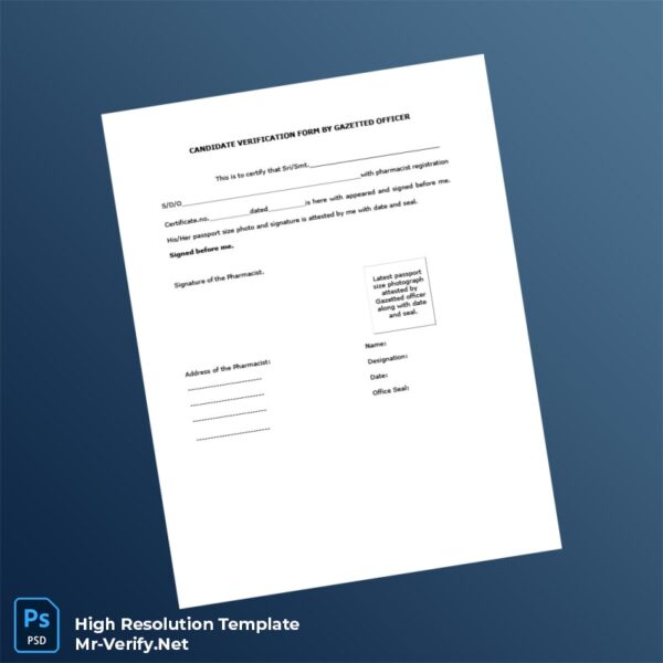 Pharmacist%20Verification%20Form%20Template%20in%20Word%20and%20PDF%20formats Editable Pharmacist Verification Form Word and Pdf Template Preview - Mac Doc
