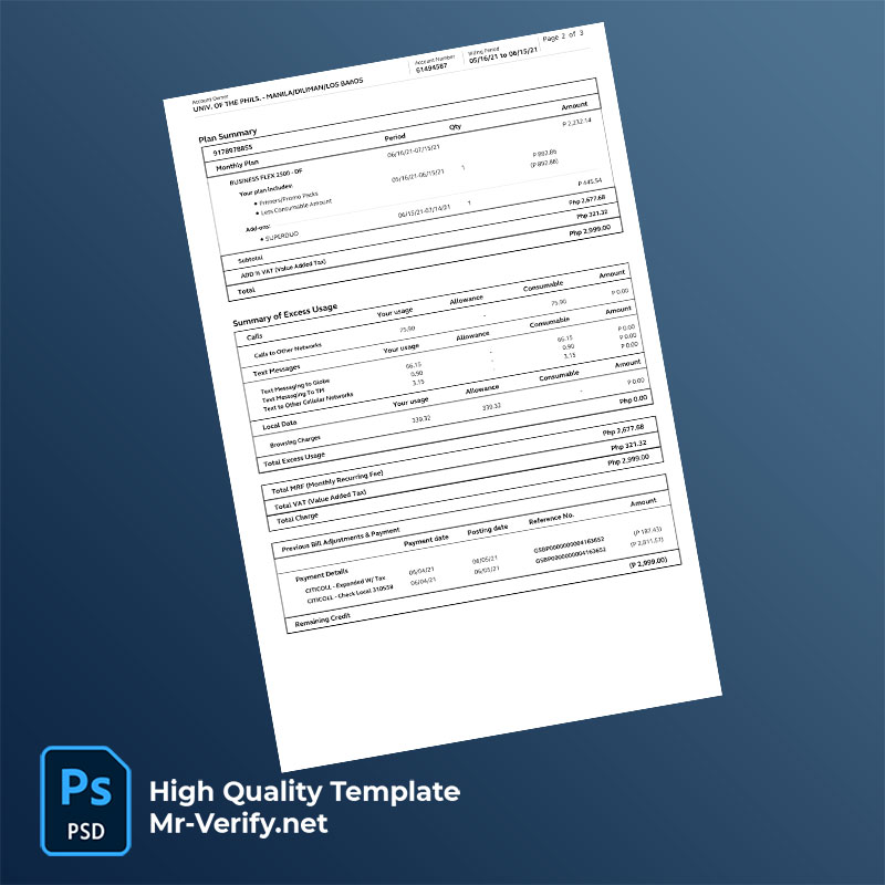 Philippines-University-of-the-Philippines-Editable-Mobile-Data-Bill-Template-in-Word-and-PDF-formats-page-2-mrverify Philippines University of the Philippines Editable Mobile Data Bill Template in Word and PDF formats