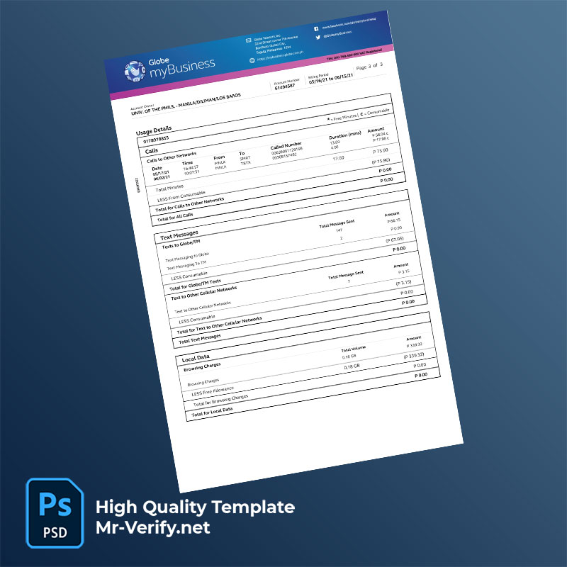 Philippines-University-of-the-Philippines-Editable-Mobile-Data-Bill-Template-in-Word-and-PDF-formats-page-3-mrverify Philippines University of the Philippines Editable Mobile Data Bill Template in Word and PDF formats
