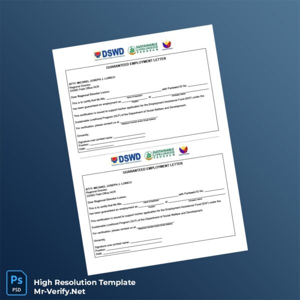 Philippines%20DSWD%20Guaranteed%20Employment%20Letter%20Template%20in%20Word%20and%20PDF%20formats Editable Philippines DSWD Guaranteed Employment Letter Word and Pdf Template Preview - Mac Doc