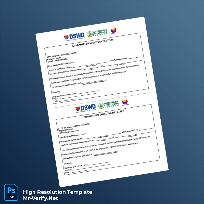Philippines%20DSWD%20Guaranteed%20Employment%20Letter%20Template%20in%20Word%20and%20PDF%20formats Editable Philippines DSWD Guaranteed Employment Letter Word and Pdf Template Preview - Mac Doc
