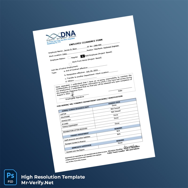 Philippines%20Jecren%20G%20Booc%20Employment%20Clearance%20Form%20Template%20in%20Word%20and%20PDF%20formats Editable Philippines Jecren G Booc Employment Clearance Form Word and Pdf Template Preview - Mac Doc