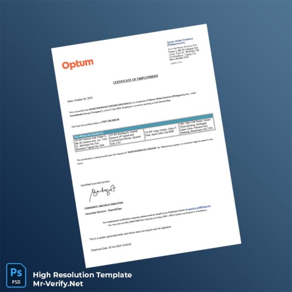 Philippines%20Optum%20Global%20Solutions%20Proof%20of%20Employment%20Letter%20Template%20in%20Word%20and%20PDF%20formats Editable Philippines Optum Global Solutions Proof of Employment Letter Word and Pdf Template Preview - Mac Doc
