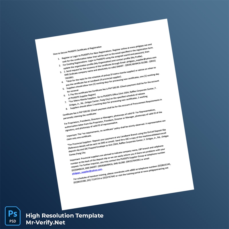 Philippines%20PhilGEPS%20Registration%20Certificate%20Template%20in%20Word%20and%20PDF%20formats Editable Philippines PhilGEPS Registration Certificate Word and Pdf Template Preview - Mac Doc