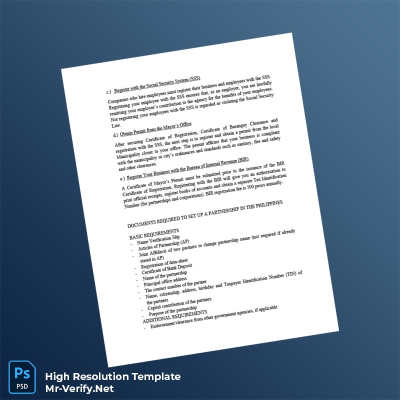 Philippines%20SEC%20Business%20Registration%20Certificate%20Template%20in%20Word%20and%20PDF%20formats-page2 Editable Philippines SEC Business Registration Certificate Template in Word and PDF formats page 2 Preview - Mac Doc