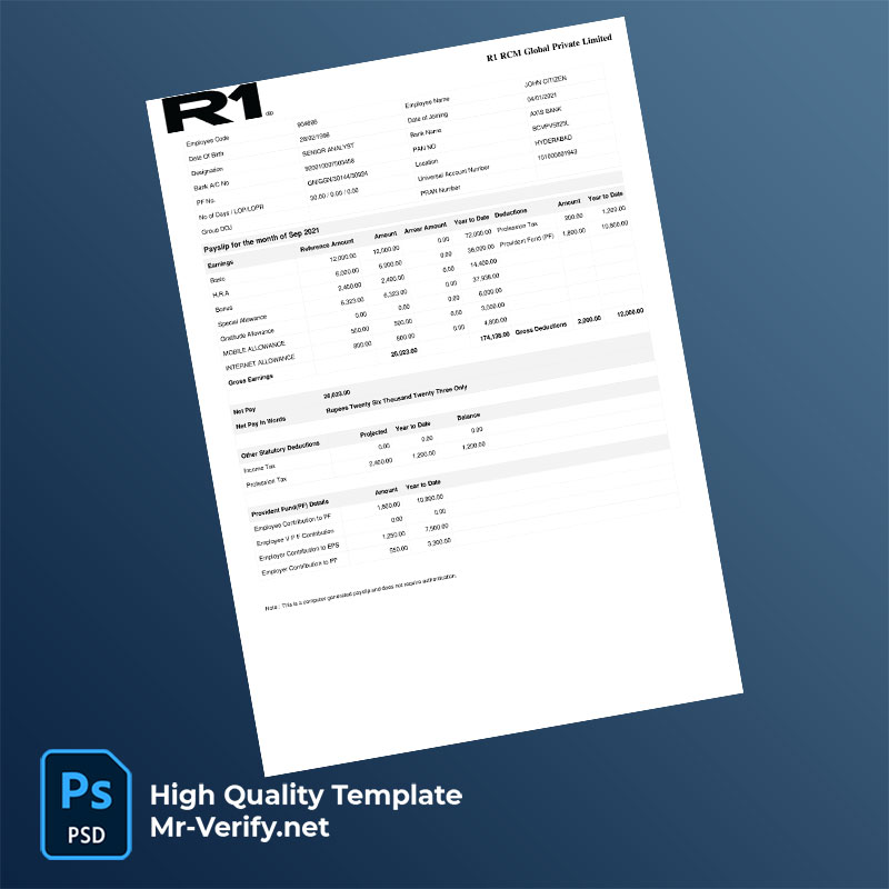 R1-RCM-Global-Private-Limited-payslip-word-and-pdf-template-mrverify R1 RCM Global Private Limited payslip word and pdf template