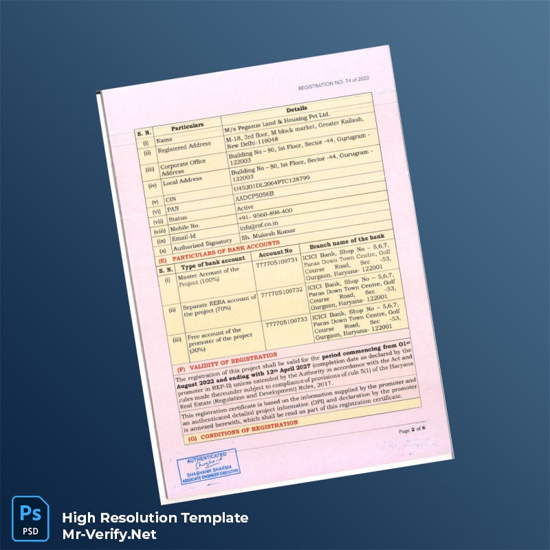 RERA%20Registration%20Certificate%20Template%20in%20Word%20and%20PDF%20formats-page3 Editable RERA Registration Certificate Template in Word and PDF formats page 3 Preview - Mac Doc
