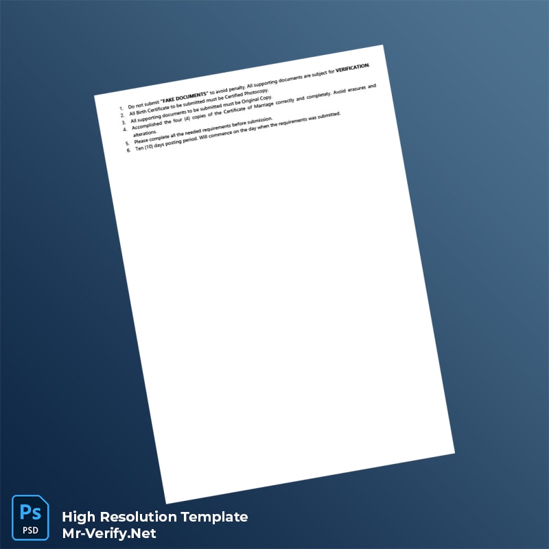 Requirements%20for%20Late%20Registration%20of%20Marriage%20Certificate%20Template%20in%20Word%20and%20PDF%20formats-page2 Editable Requirements for Late Registration of Marriage Certificate Template in Word and PDF formats page 2 Preview