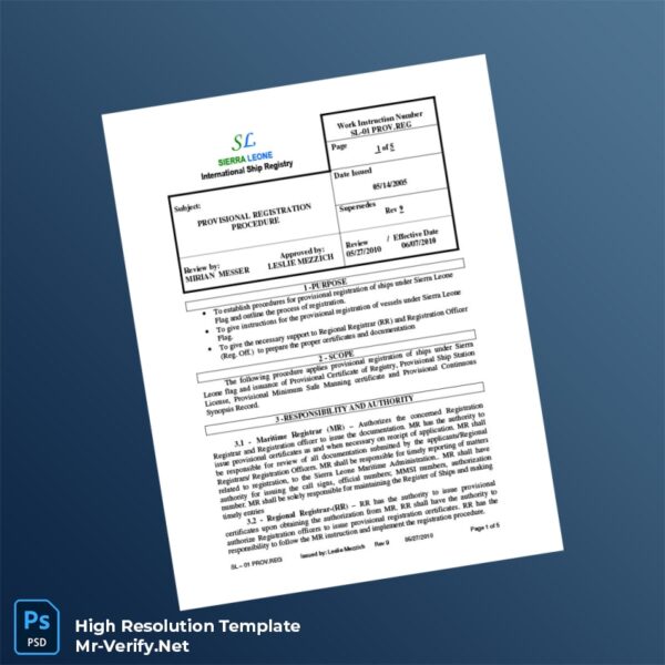 Sierra%20Leone%20International%20Ship%20Registry%20Provisional%20Registration%20Certificate%20Template%20in%20Word%20and%20PDF%20formats Editable Sierra Leone International Ship Registry Provisional Registration Certificate Word and Pdf Template Preview - Mac Doc