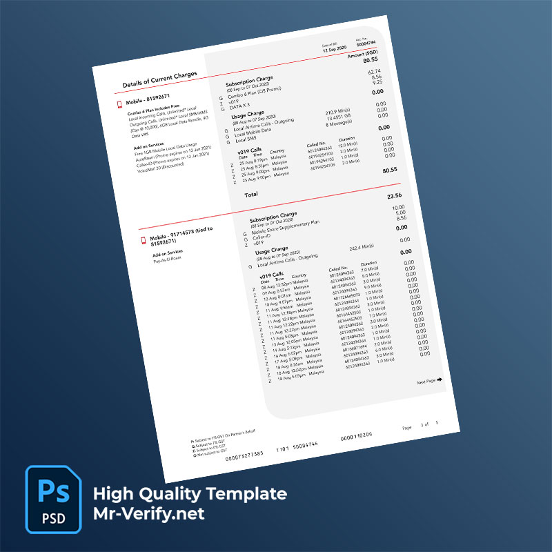Singapore-Singtel-Editable-Mobile-Bill-Template-in-Word-and-PDF-formats-page-3-mrverify Singapore Singtel Editable Mobile Bill Template in Word and PDF formats