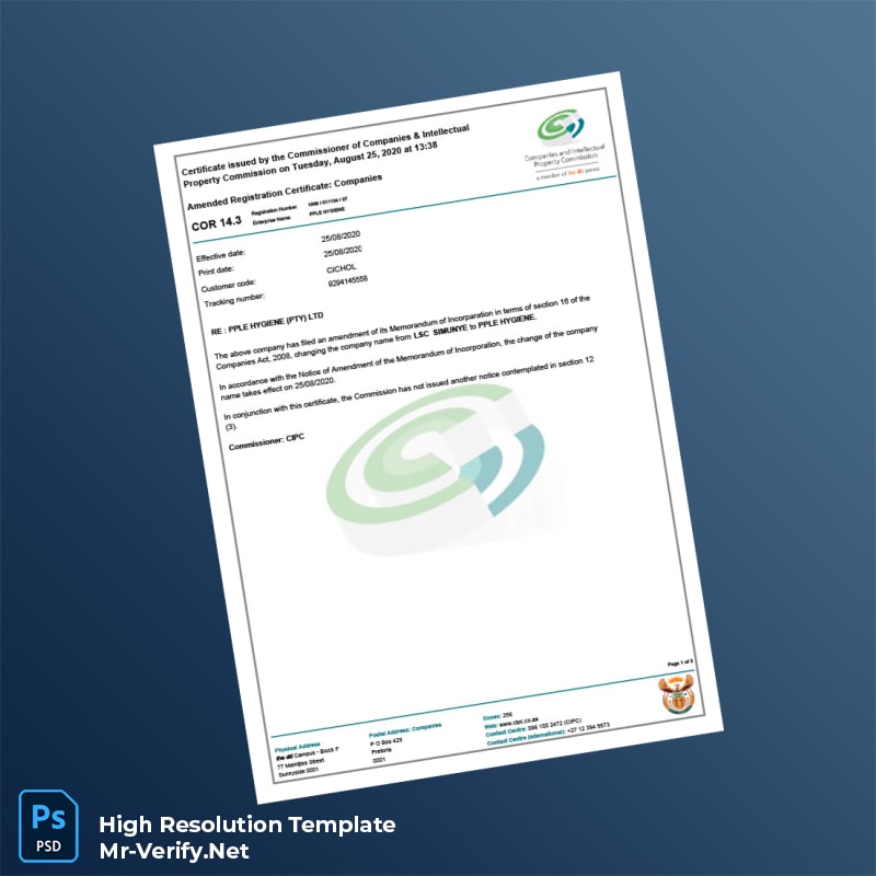 South%20Africa%20CIPC%20Registration%20Certificate%20Template%20in%20Word%20and%20PDF%20formats-page3 Editable South Africa CIPC Registration Certificate Template in Word and PDF formats page 3 Preview - Mac Doc