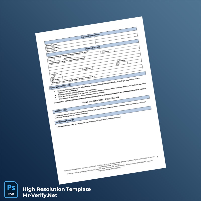 South%20Africa%20SACAP%20Coaching%20Registration%20Form%20Template%20in%20Word%20and%20PDF%20formats-page2 Editable South Africa SACAP Coaching Registration Form Template in Word and PDF formats page 2 Preview - Mac Doc