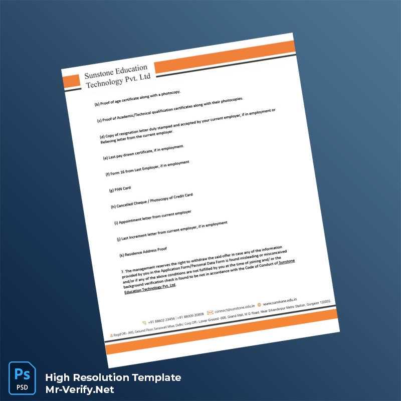 Sunstone%20Education%20Technology%20Pvt%20Ltd%20Employment%20Verification%20Letter%20Template%20in%20Word%20and%20PDF%20formats-page2 Editable Sunstone Education Technology Pvt Ltd Employment Verification Letter Template in Word and PDF formats page 2 Preview - Mac Doc