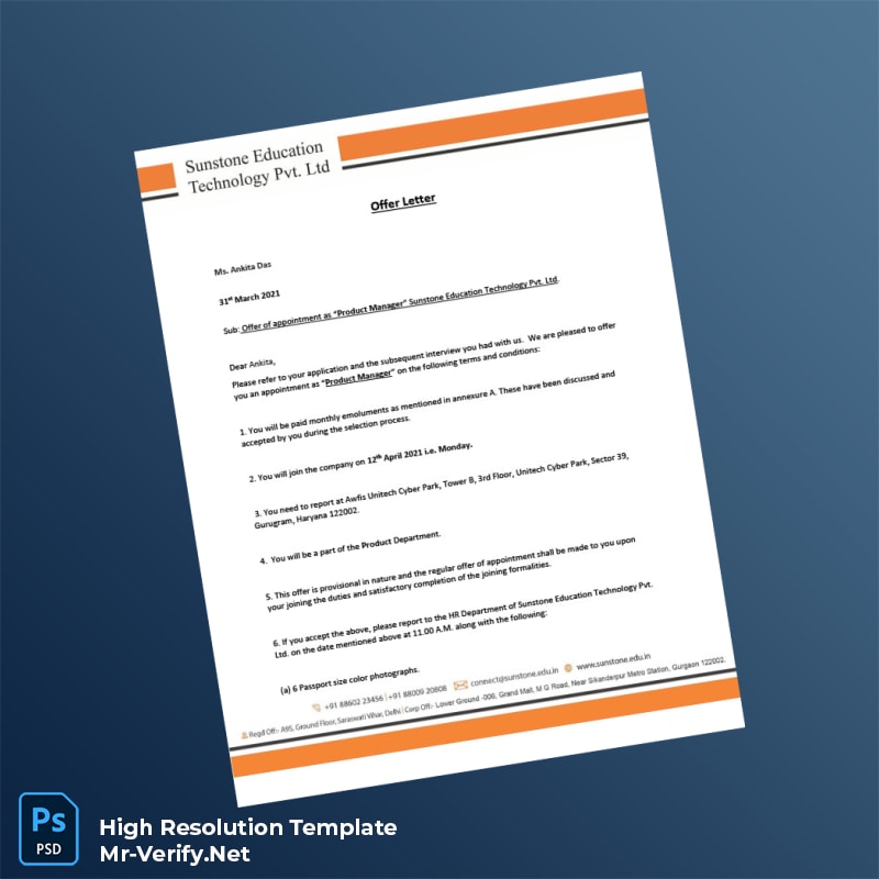 Sunstone%20Education%20Technology%20Pvt%20Ltd%20Employment%20Verification%20Letter%20Template%20in%20Word%20and%20PDF%20formats Editable Sunstone Education Technology Pvt Ltd Employment Verification Letter Word and Pdf Template Preview - Mac Doc