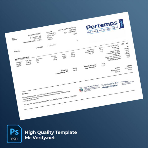 TESCO-Grocery-pay-stub-word-and-pdf-template-mrverify TESCO Grocery pay stub word and pdf template