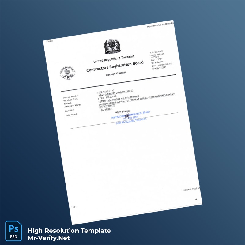 Tanzania%20Contractors%20Registration%20Board%20Business%20Registration%20Certificate%20Template%20in%20Word%20and%20PDF%20formats-page3 Editable Tanzania Contractors Registration Board Business Registration Certificate Template in Word and PDF formats page 3 Preview - Mac Doc