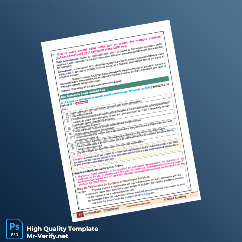 Tax Invoice Template in Word and PDF formats page 2 Tax Invoice Template in Word and PDF formats page 2