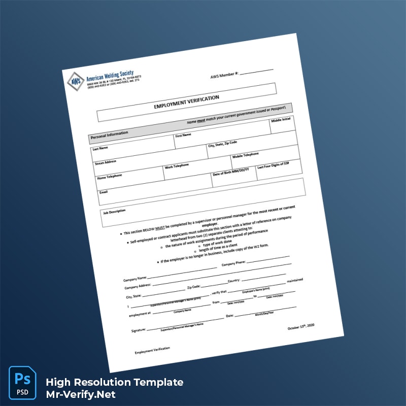 Telecommunications%20Employment%20Verification%20Form%20Template%20in%20Word%20and%20PDF%20formats Editable Telecommunications Employment Verification Form Word and Pdf Template Preview - Mac Doc
