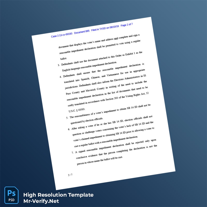 Texas%20Election%20Interim%20Plan%20Order%20Voter%20ID%20Registration%20Certificate%20Template%20in%20Word%20and%20PDF%20formats-page2 Editable Texas Election Interim Plan Order Voter ID Registration Certificate Template in Word and PDF formats page 2 Preview - Mac Doc