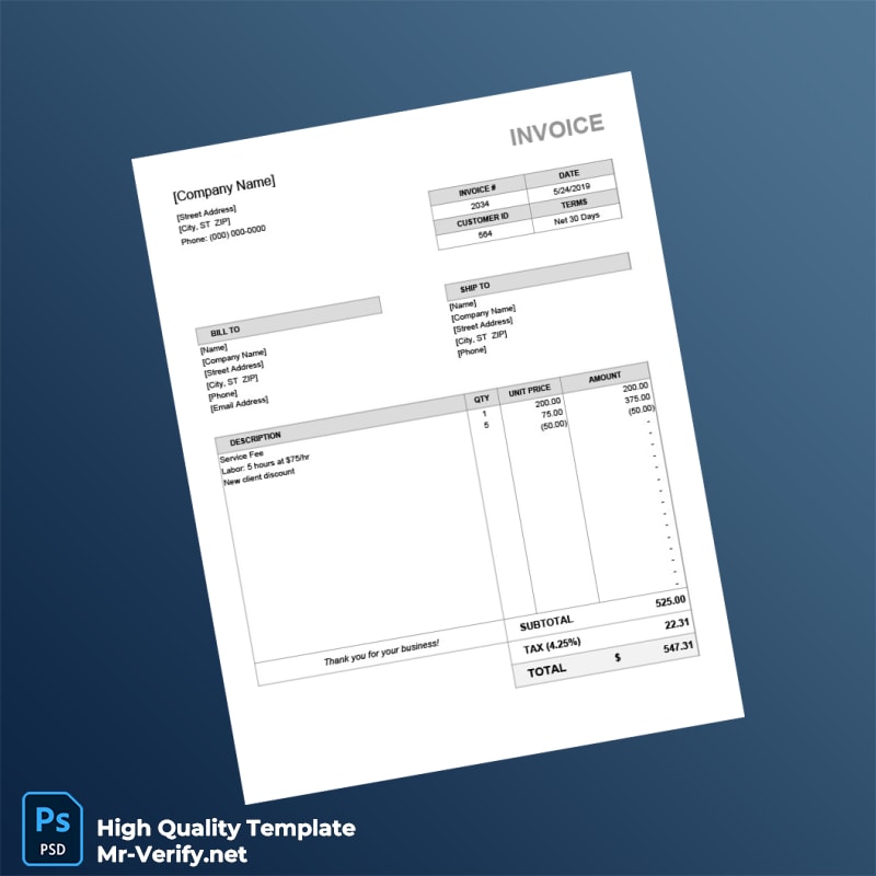 UK Smart Printing Solutions LTD Invoice Template in Word and PDF formats page 2 UK Smart Printing Solutions LTD Invoice Template in Word and PDF formats page 2