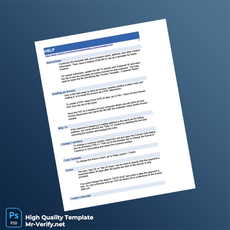 UK Smart Printing Solutions LTD Invoice Template in Word and PDF formats page 4 UK Smart Printing Solutions LTD Invoice Template in Word and PDF formats page 4