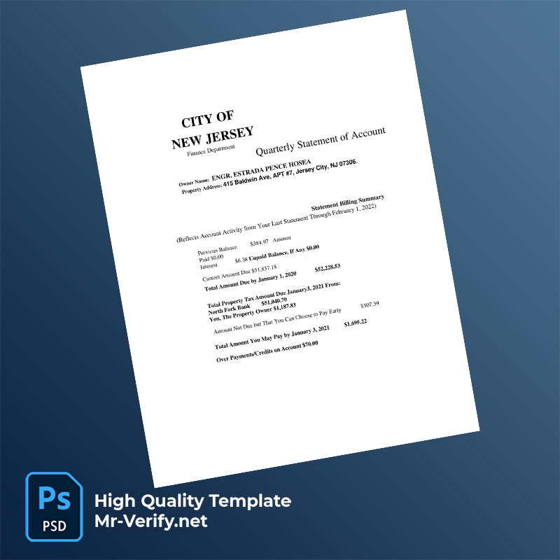 US-Jersey-City-Editable-Property-Tax-Bill-Template-in-Word-and-PDF-formats-mrverify US Jersey City Editable Property Tax Bill Template in Word and PDF formats