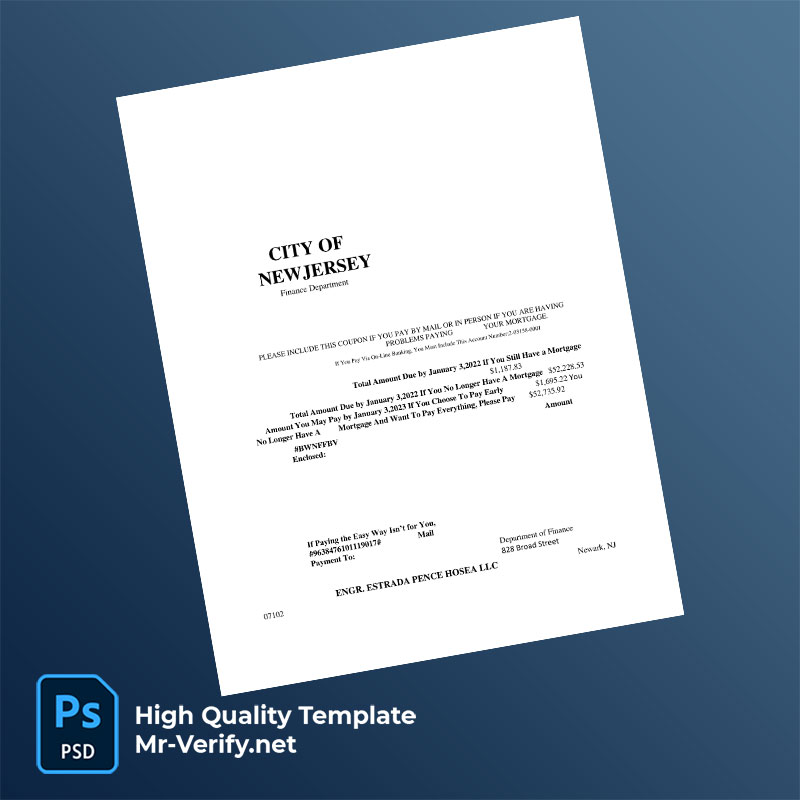 US-Jersey-City-Editable-Property-Tax-Bill-Template-in-Word-and-PDF-formats-page-2-mrverify US Jersey City Editable Property Tax Bill Template in Word and PDF formats