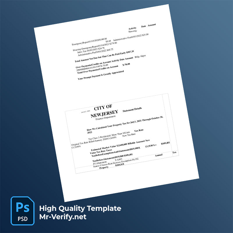 US-Jersey-City-Editable-Property-Tax-Bill-Template-in-Word-and-PDF-formats-page-4-mrverify US Jersey City Editable Property Tax Bill Template in Word and PDF formats