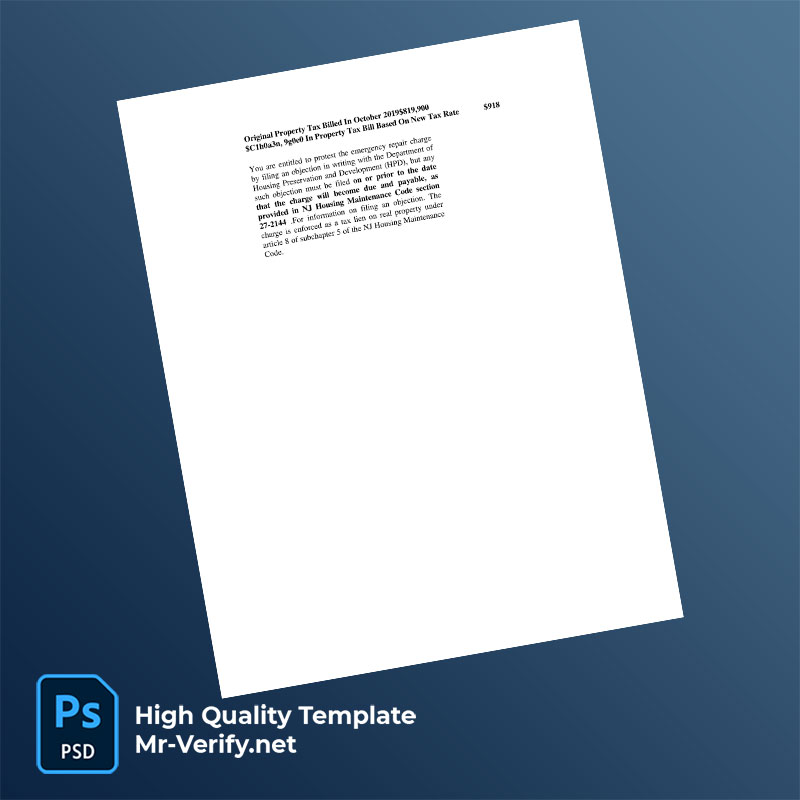 US-Jersey-City-Editable-Property-Tax-Bill-Template-in-Word-and-PDF-formats-page-5-mrverify US Jersey City Editable Property Tax Bill Template in Word and PDF formats