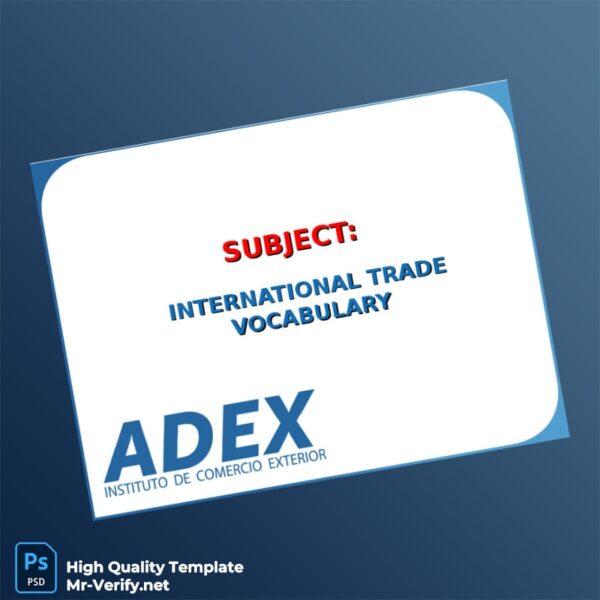 USA ADEX Commercial Invoice Template in Word and PDF formats USA ADEX Commercial Invoice Template in Word and PDF formats