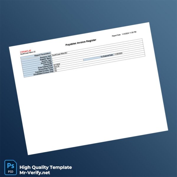 USA Intuit Invoice Template in Word and PDF formats USA Intuit Invoice Template in Word and PDF formats