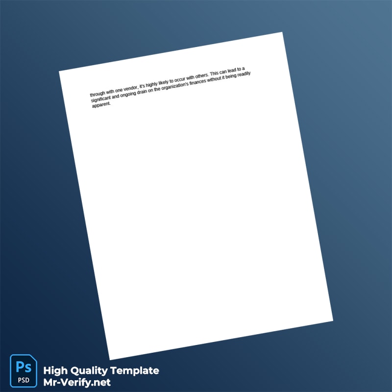 USA Invoice Processing Template in Word and PDF formats page 4 USA Invoice Processing Template in Word and PDF formats page 4