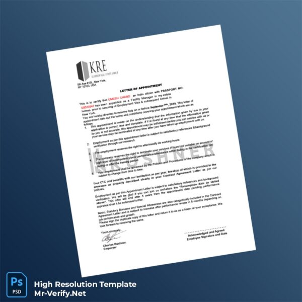 USA%20KRE%20Employment%20Verification%20Letter%20Template%20in%20Word%20and%20PDF%20formats Editable USA KRE Employment Verification Letter Word and Pdf Template Preview - Mac Doc