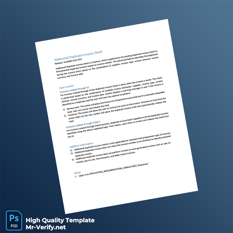 USA Oracle Invoice Template in Word and PDF formats USA Oracle Invoice Template in Word and PDF formats