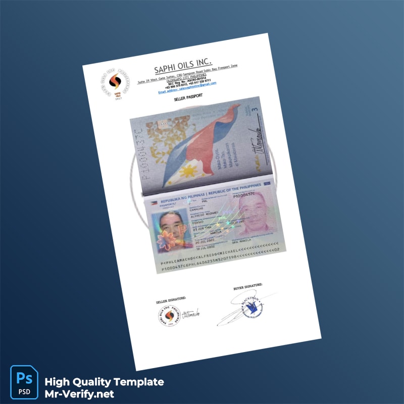 USA Saphi Oils Inc Commercial Invoice Template in Word and PDF formats page 6 USA Saphi Oils Inc Commercial Invoice Template in Word and PDF formats page 6