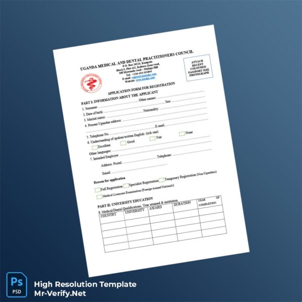 Uganda%20Medical%20and%20Dental%20Practitioners%20Council%20Registration%20Form%20Template%20in%20Word%20and%20PDF%20formats Editable Uganda Medical and Dental Practitioners Council Registration Form Word and Pdf Template Preview - Mac Doc