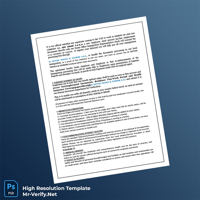 United%20Arab%20Emirates%20Siemens%20Oil%20Gas%20Company%20LLC%20Employment%20Verification%20Letter%20Template%20in%20Word%20and%20PDF%20formats-page3 Editable United Arab Emirates Siemens Oil Gas Company LLC Employment Verification Letter Template in Word and PDF formats page 3 Preview - Mac Doc