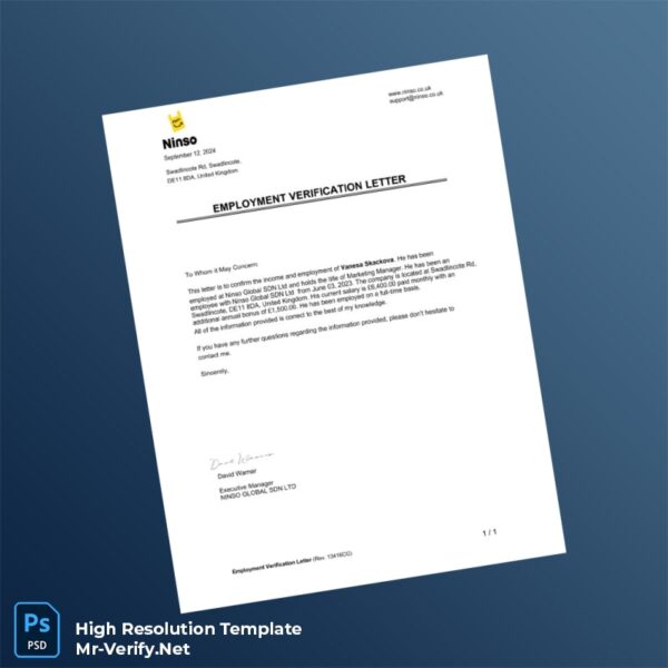 United%20Kingdom%20NINSO%20GLOBAL%20SDN%20LTD%20Employment%20Verification%20Letter%20Template%20in%20Word%20and%20PDF%20formats Editable United Kingdom NINSO GLOBAL SDN LTD Employment Verification Letter Word and Pdf Template Preview - Mac Doc