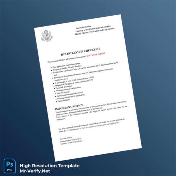 Editable United States IU Employment Verification Letter Word and Pdf Template Preview - Mac Doc