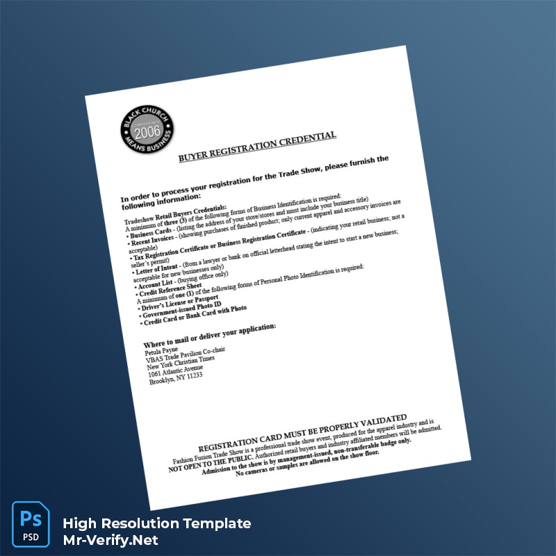 VBAS%20Buyer%20Registration%20Form%20Template%20in%20Word%20and%20PDF%20formats-page4 Editable VBAS Buyer Registration Form Template in Word and PDF formats page 4 Preview - Mac Doc