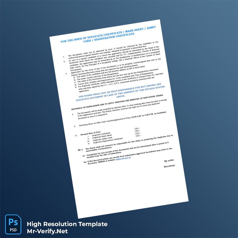 West%20Bengal%20Board%20of%20Secondary%20Education%20Duplicate%20Registration%20Certificate%20Application%20Form%20Template%20in%20Word%20and%20PDF%20formats-page2 Editable West Bengal Board of Secondary Education Duplicate Registration Certificate Application Form Template in Word and PDF formats page 2 Preview - Mac Doc