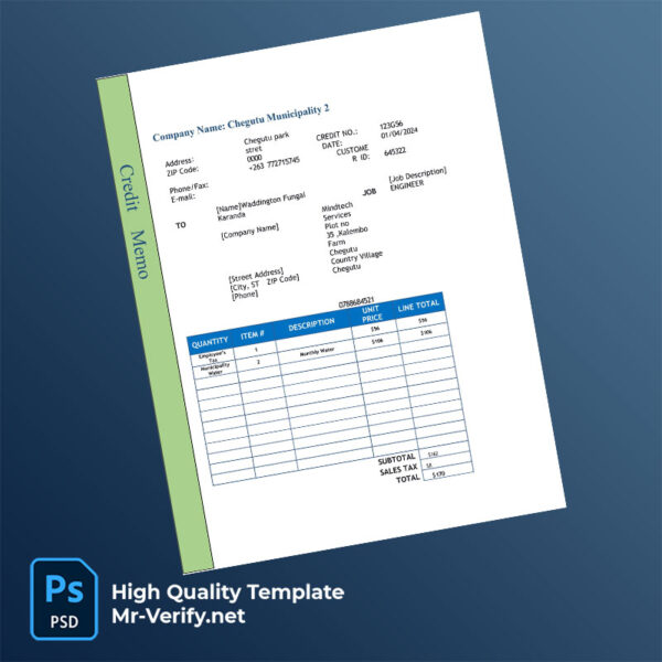 Zimbabwe-Chegutu-Municipality-Editable-Credit-Memo-Template-in-Word-and-PDF-formats-mrverify Zimbabwe Chegutu Municipality Editable Credit Memo Template in Word and PDF formats
